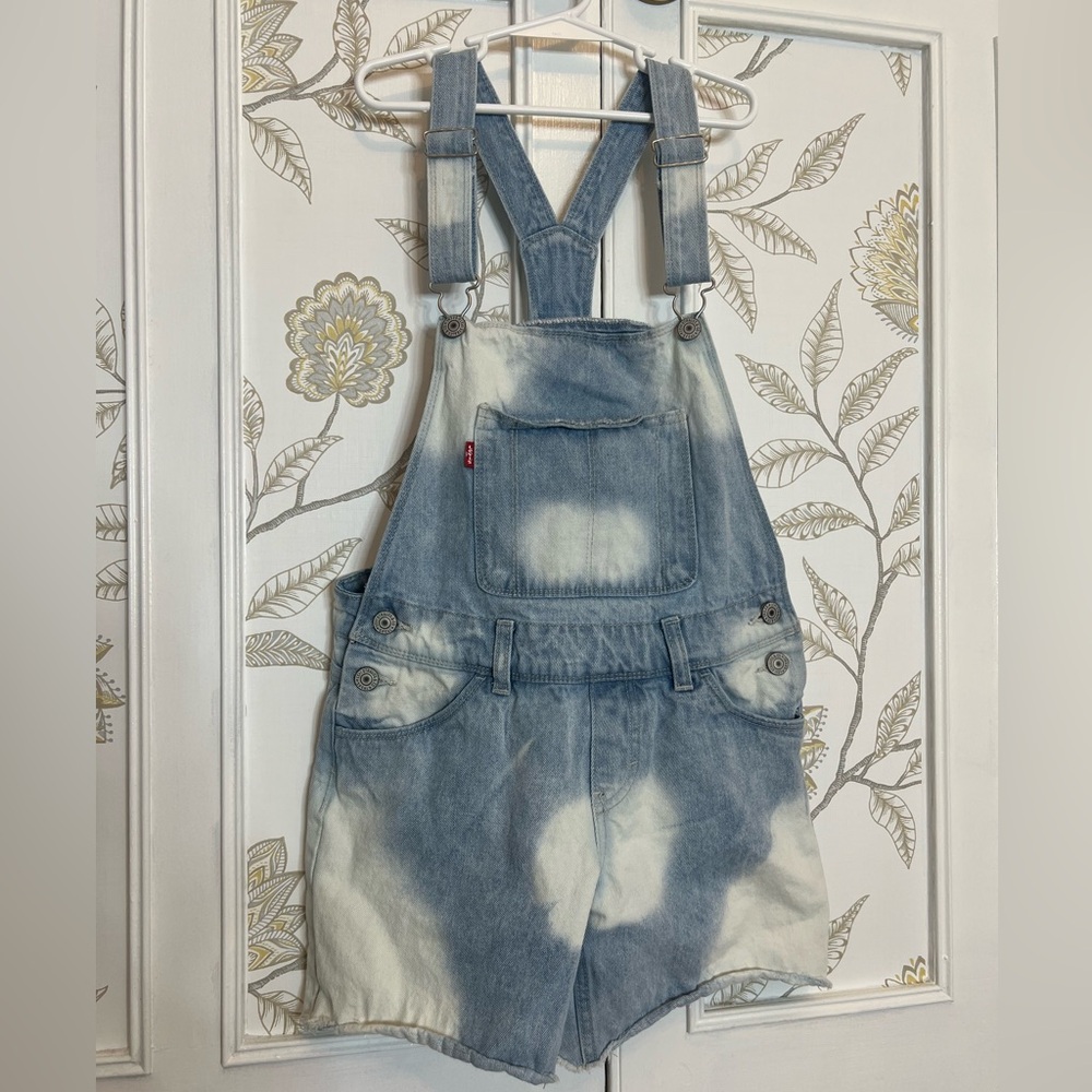 Levi’s Denim Tie-Dye Overalls